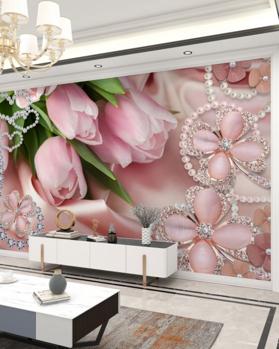 Carta da parati Tulipani